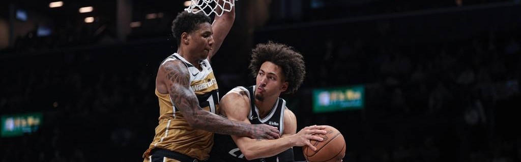 里斯17+16特拉奥雷23分 奇才不敌篮网6连败