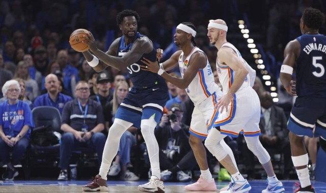 兰德尔32分亚历山大20+10 森林狼不敌雷霆