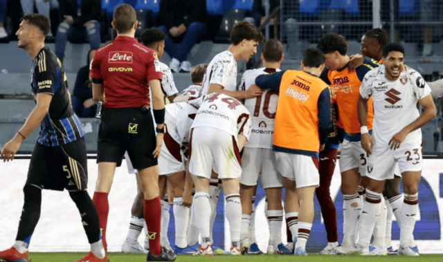 意甲最新积分战报：国米狂轰5球，都灵惊险绝杀，博洛尼亚险胜